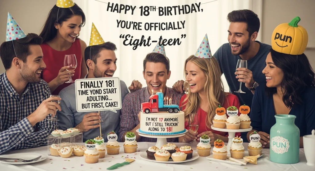 18th Birthday Puns