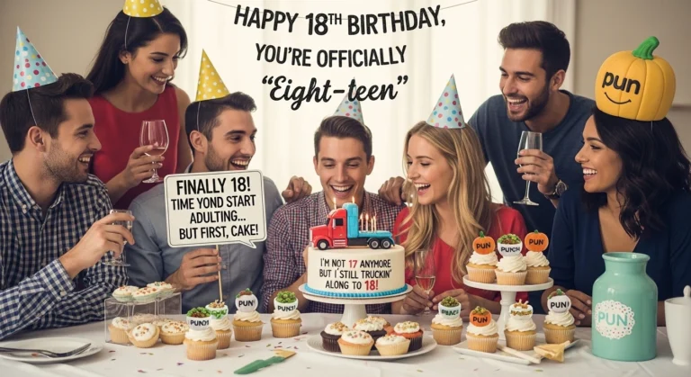 18th Birthday Puns