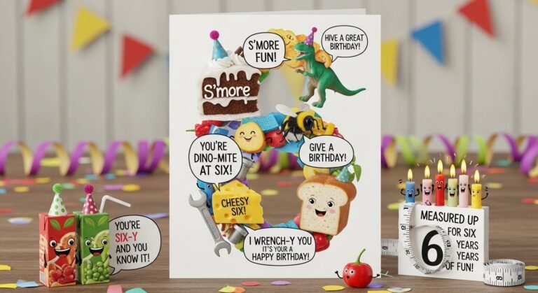 6th Birthday Puns