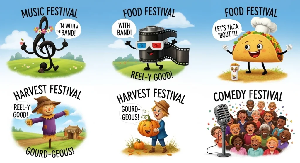 Festival Puns