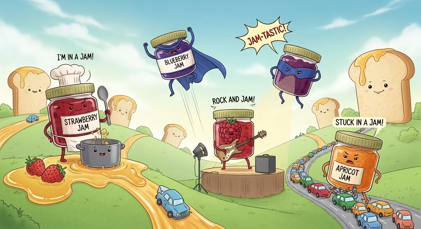 Hilarious Jam Puns