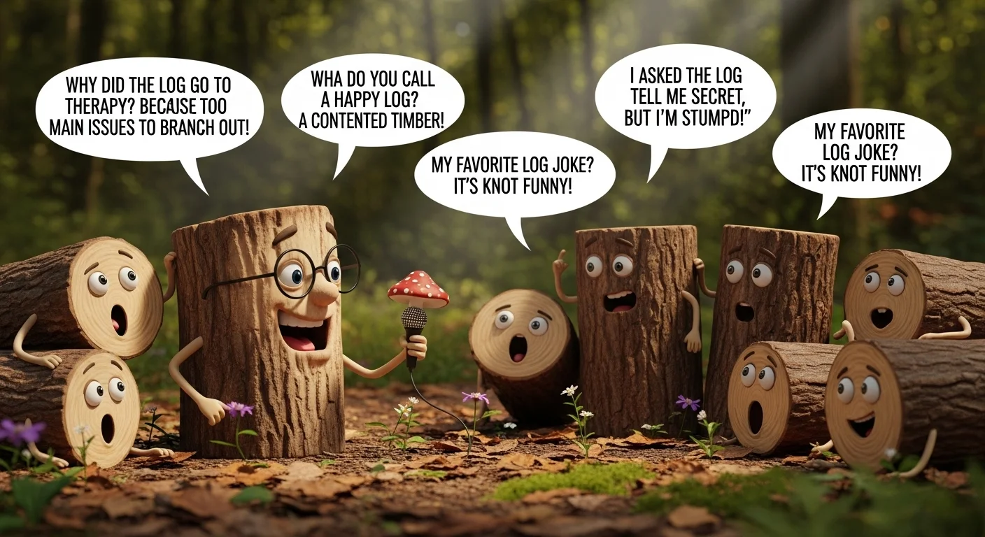 Hilarious Log Puns