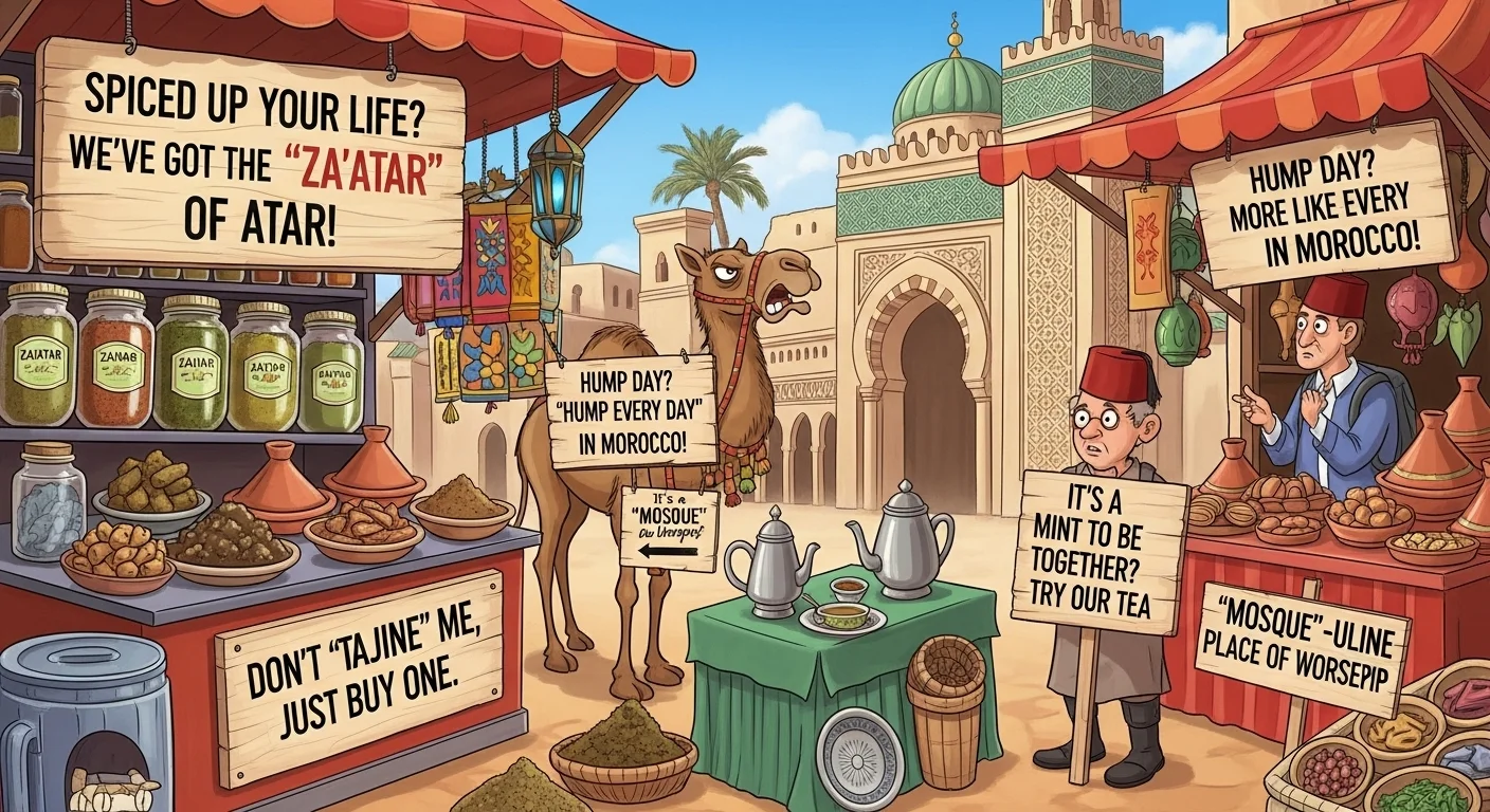Hilarious Morocco Puns