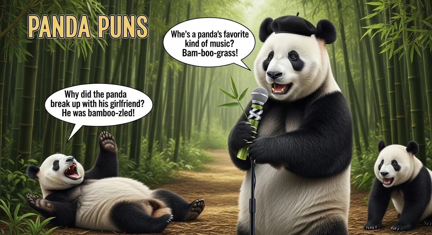 Hilarious Panda Puns