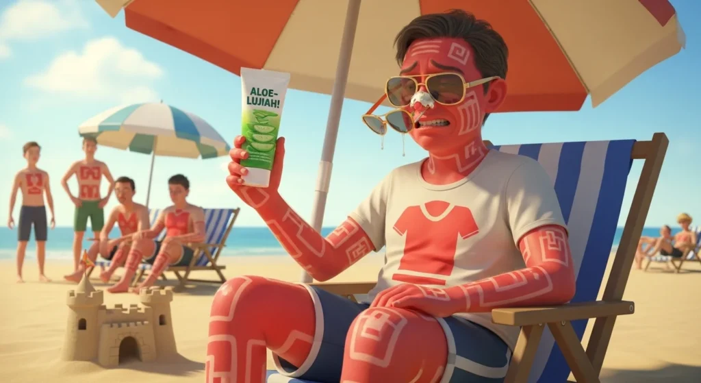 Sunburn Jokes
