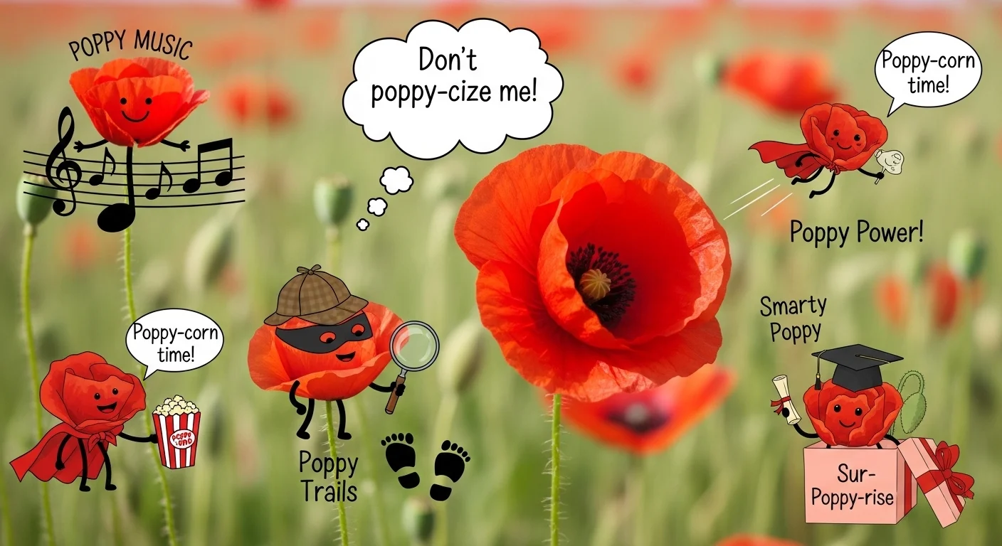 Top Poppy Puns