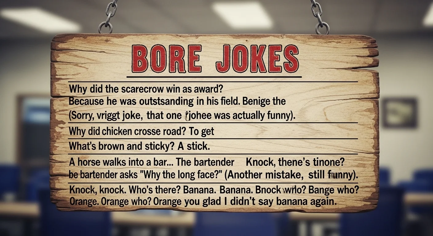 Hilarious Bore Jokes