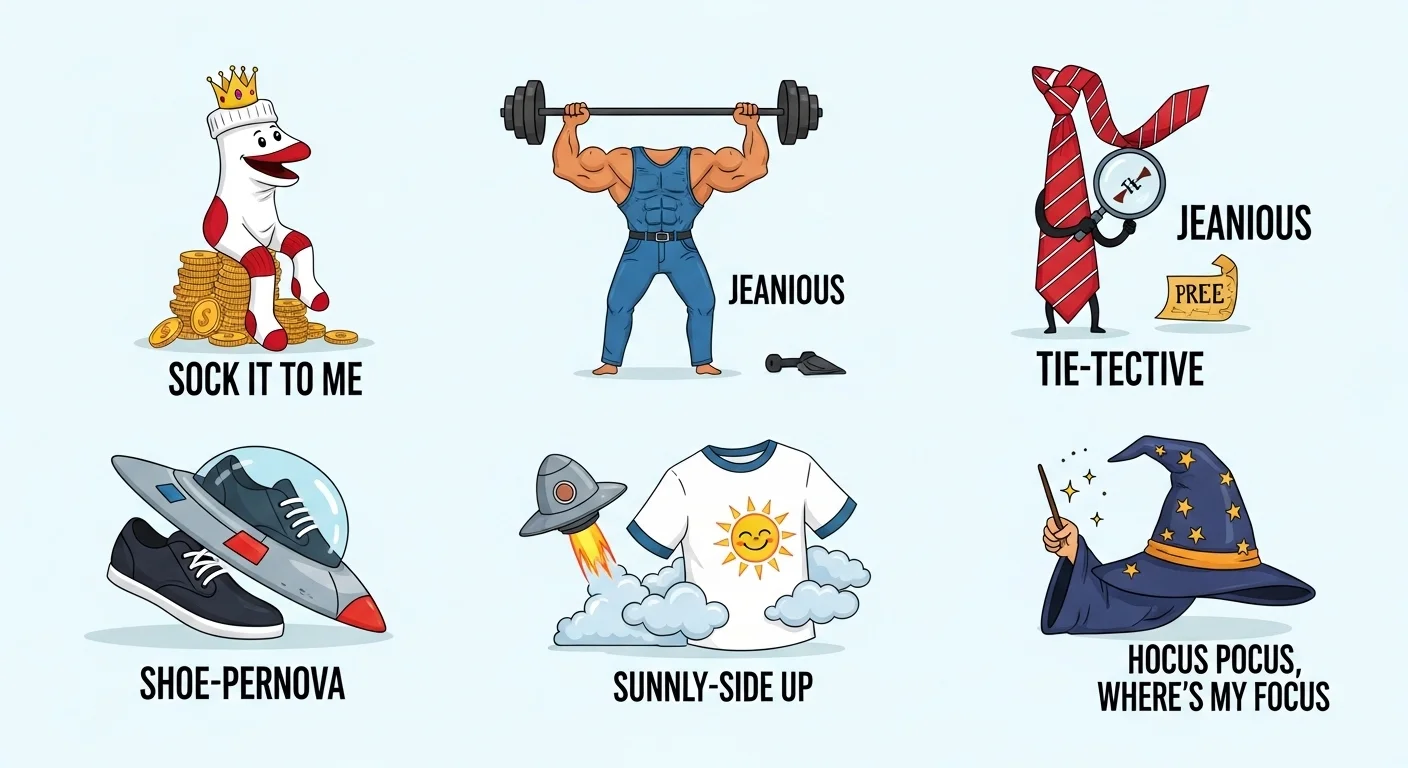Hilarious Clothes Puns