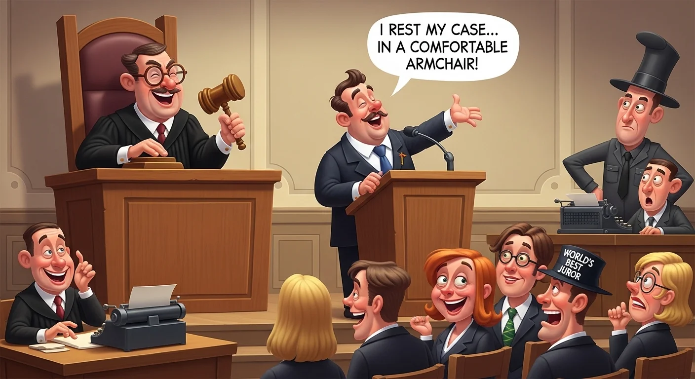 Hilarious Courtroom Jokes