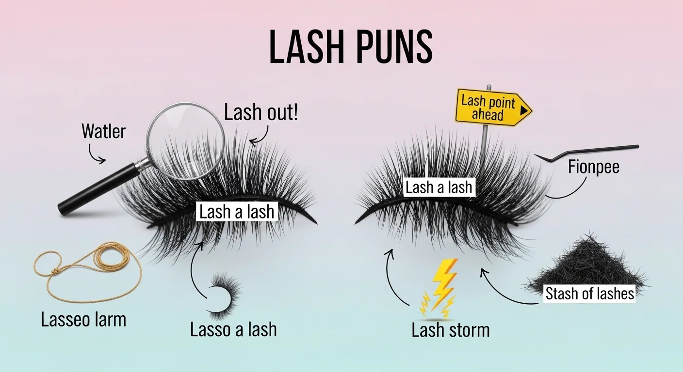 Hilarious Lash Puns