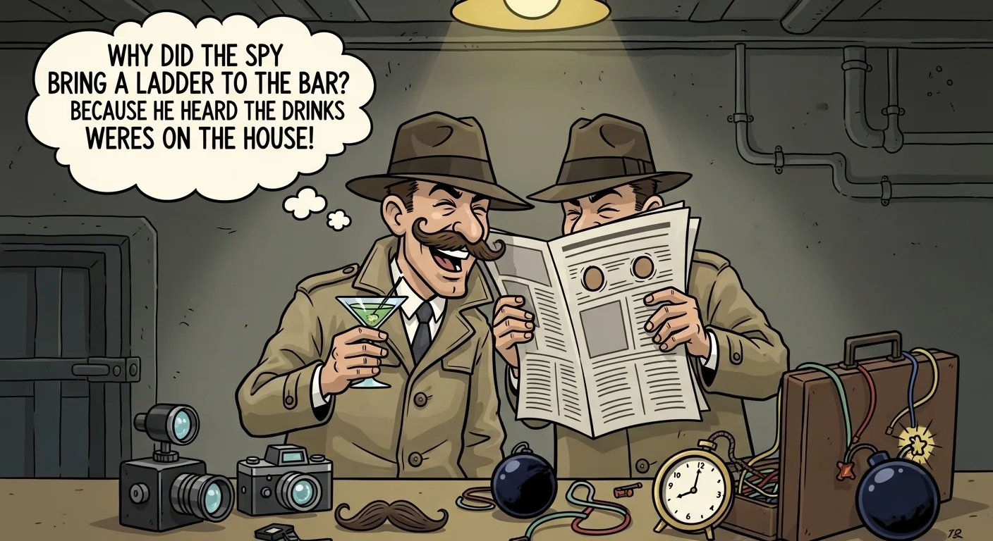 Hilarious Spy Jokes