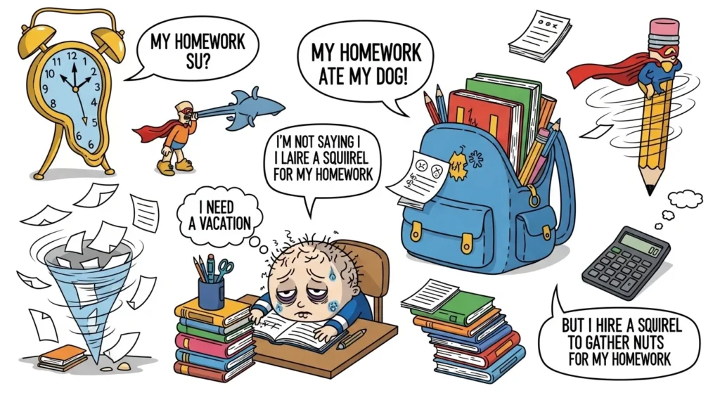 Homework Jokes