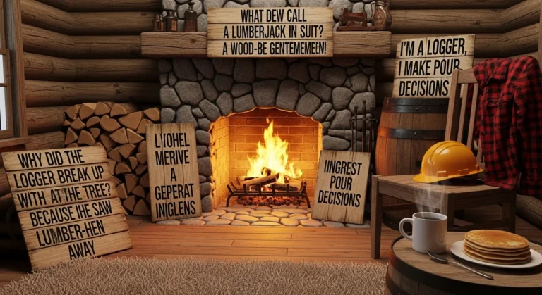 321+ Funny Logger Jokes & Puns That Totally Crack Me Up 🌲😂