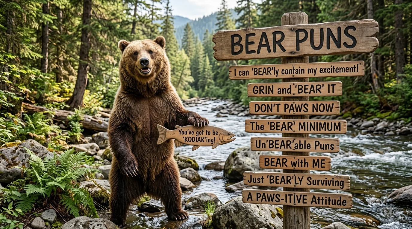 Classic Bear Puns