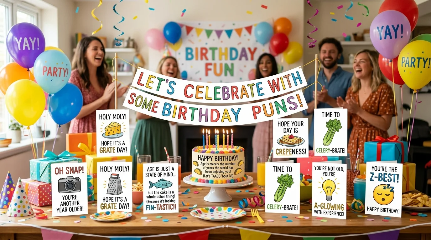 Classic Birthday Puns
