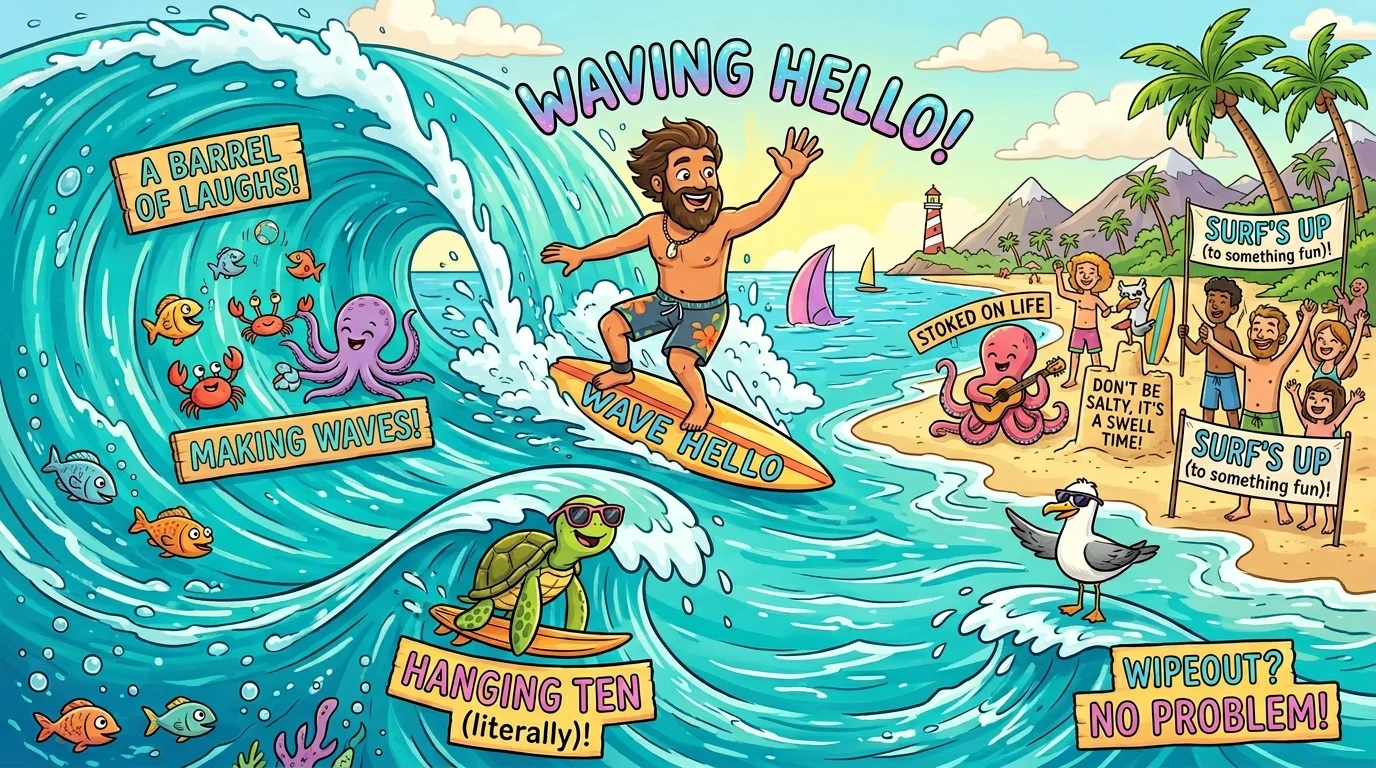 Classic Surfing Puns